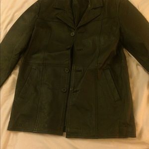 Sleek Leather Jacket